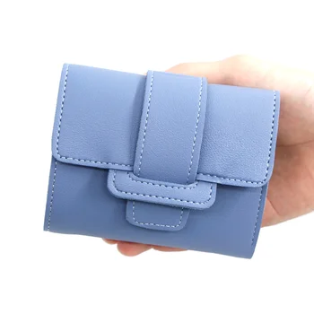 Wholesale Cheap Price Women Short Factory Purse Short Design Wallets Coin Purse