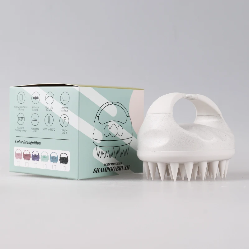 Lohas Wholesale Eco Friendly Scalp Brush Wheat Straw Handheld Soft