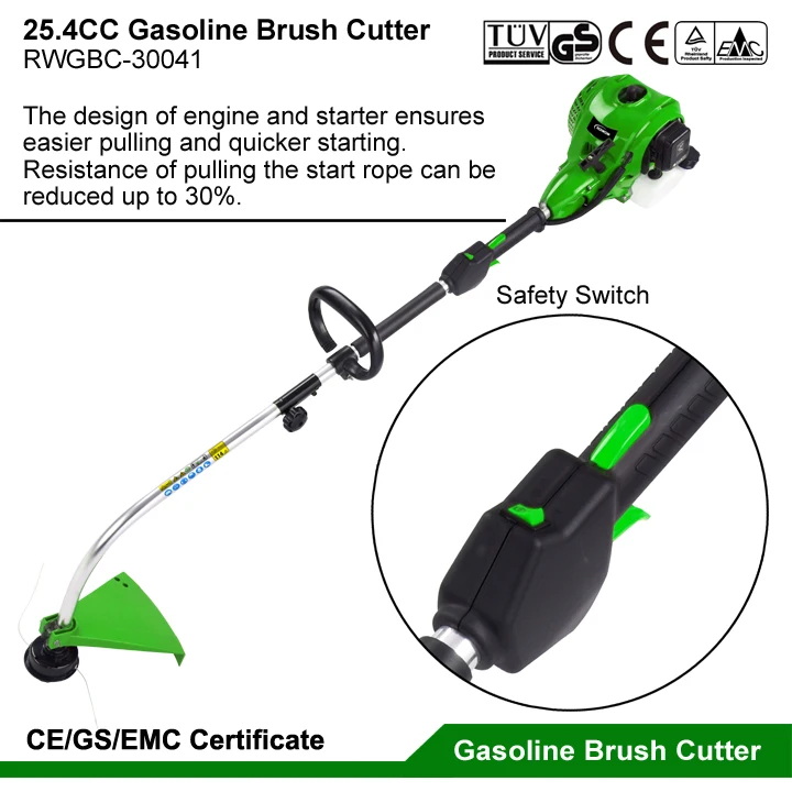 Распродажа 25.4CC газовый резак бензиновый триммер для травы детали струнная линейная головка с лезвиями беспроводной кусторез