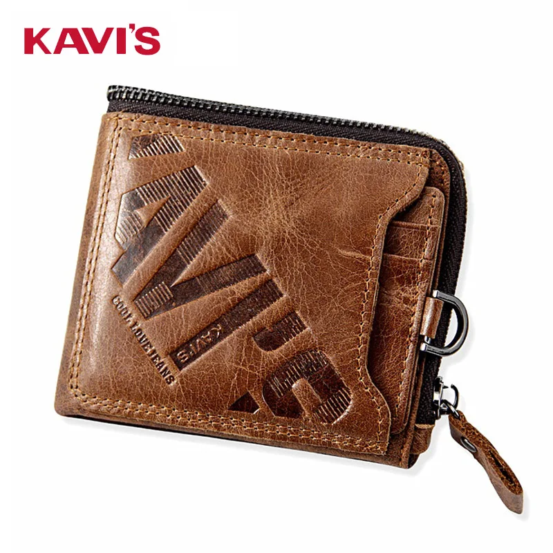 Genuine leather wallet for men, Leather money purse forns bag for