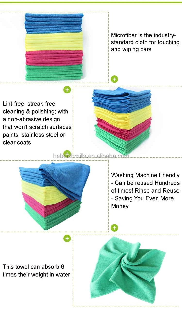 USANOOKS Microfiber Cleaning Cloth - 12Pcs (16x16 inch) - 1200 Washes,  Ultra Absorbent Microfiber Towels for Cars Weave Grime & Liquid for  Streak-Free