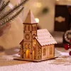 Pointed glowing little house