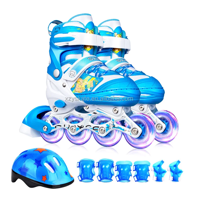 Sepatu Roda Sakets Shoes Flashing Roller Skates All Light Up