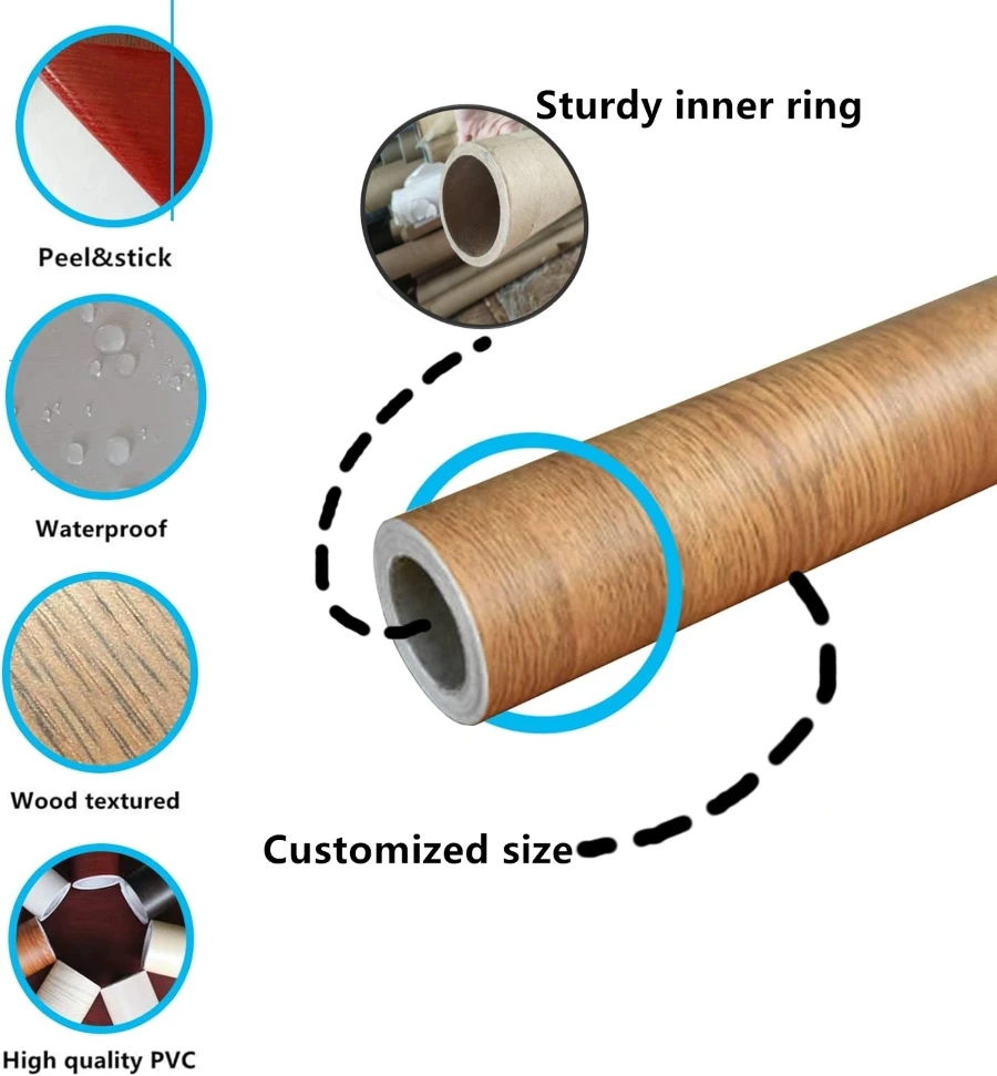 2024 Pvc Wallpaper Factory Self Adhesive Waterproof Moisture Proof