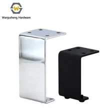 Furniture Sofa Foot Bearing Coffee Table Foot Metal 7-shape Sofa Cabinet Foot Hardware Accessories