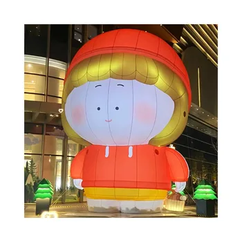 Customized Giant Inflatable Balloon Lighting Blowing Alien Monster Halloween Party Event Day
