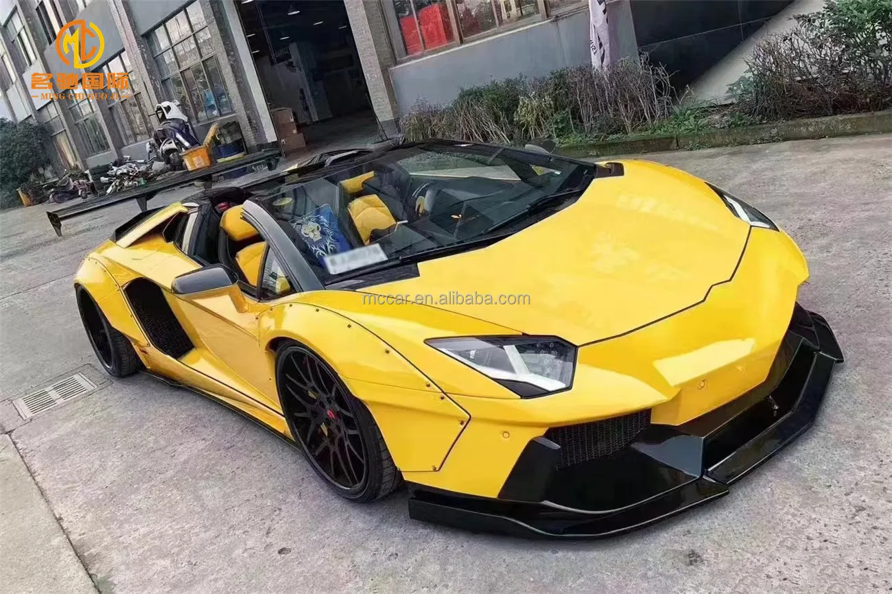 LB Wide Body Kit for Aventador LP700 LP720 LP740 LP750 LB Style Bumper ...