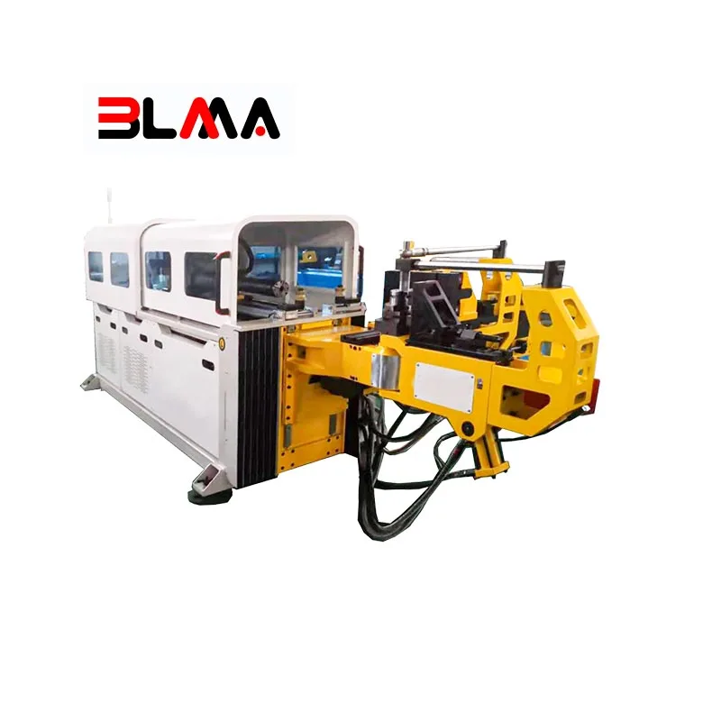 DW50CNC-5A-3SV Large Diameter Helical Greenhouse Round Metal 5 Axis Pipe Bending Machine