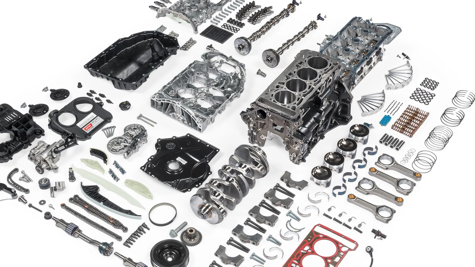 car engine assembly parts