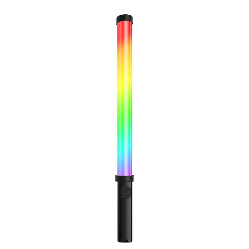SYOSIN RGB Rechargeable Handheld LED Light Wand Video Photography Light 30 Modes RGB Stick for Vlog Tiktok Youtube