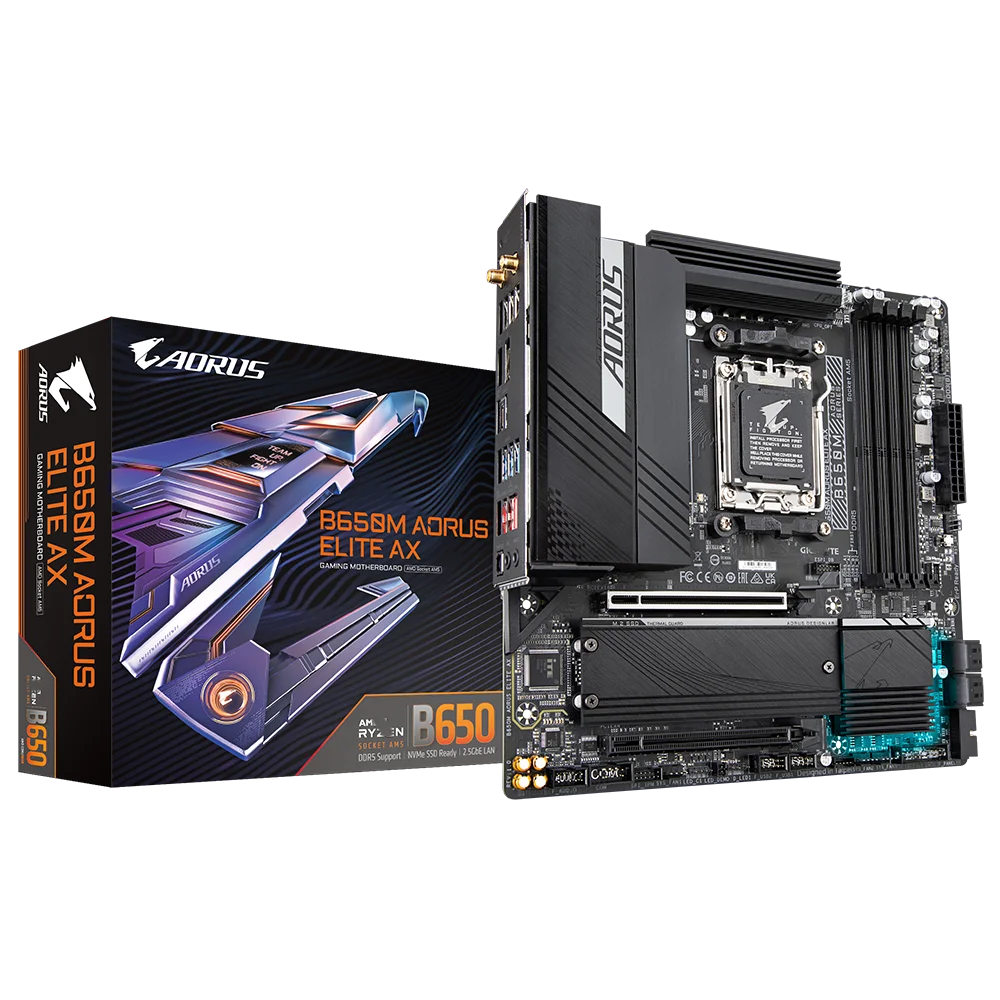 Giga Pc Motherboard B650e B650a B650 Atx B650m Aorus Elite Ax Wifi6 Cpu
