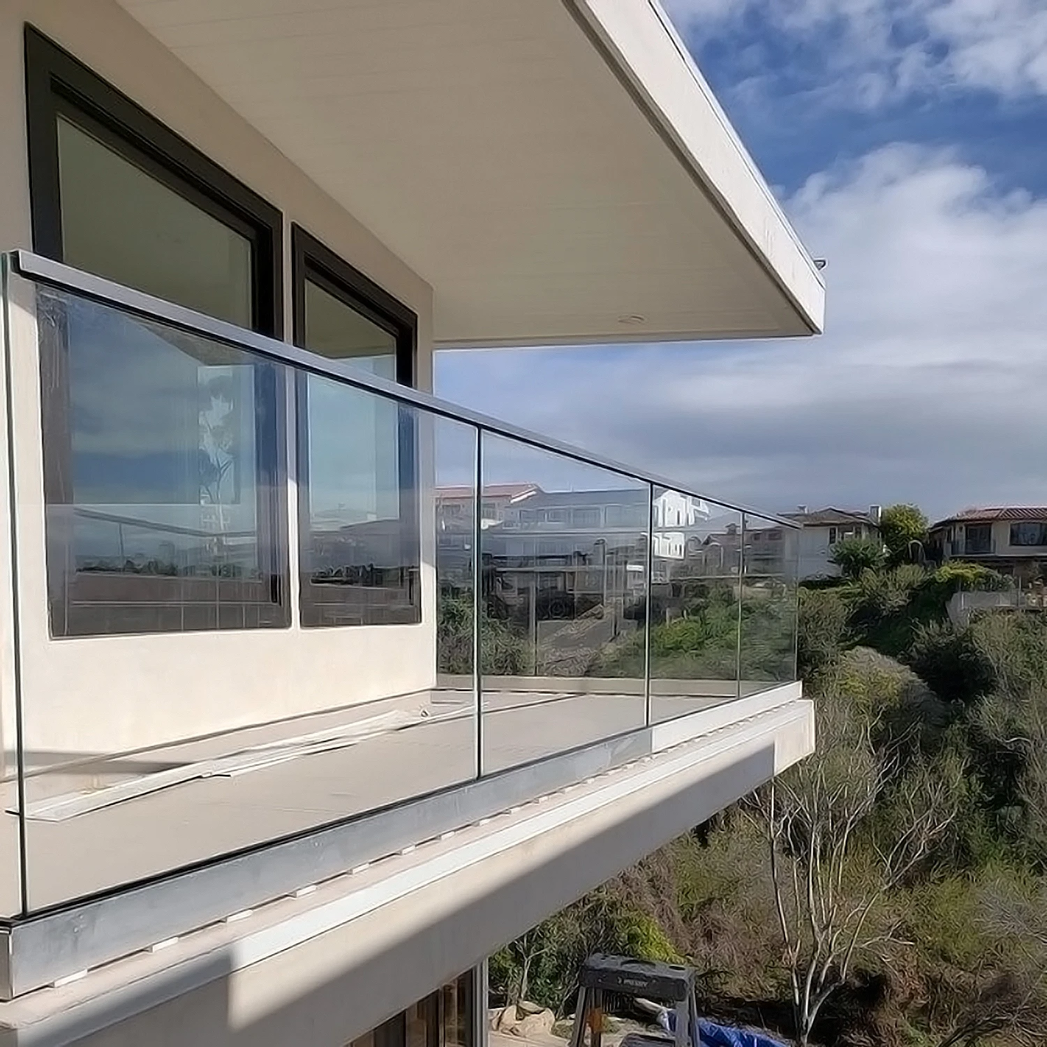 Aluminium U Channel Railing Balustrade Handrail Hardware Terrace ...