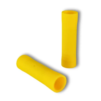 Copper Crimp Terminal Vinyl Insulated Butt Splice Connectors with BV Intermediate Sleeve for Automotive Applications