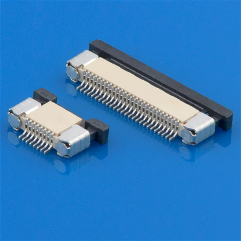 Soulin SMD Type FPC Socket Connector 26 Pin Board Connector with 0.5mm Pitch 0.5 Spacing Male/Female Adapter for FFC Flat Cable