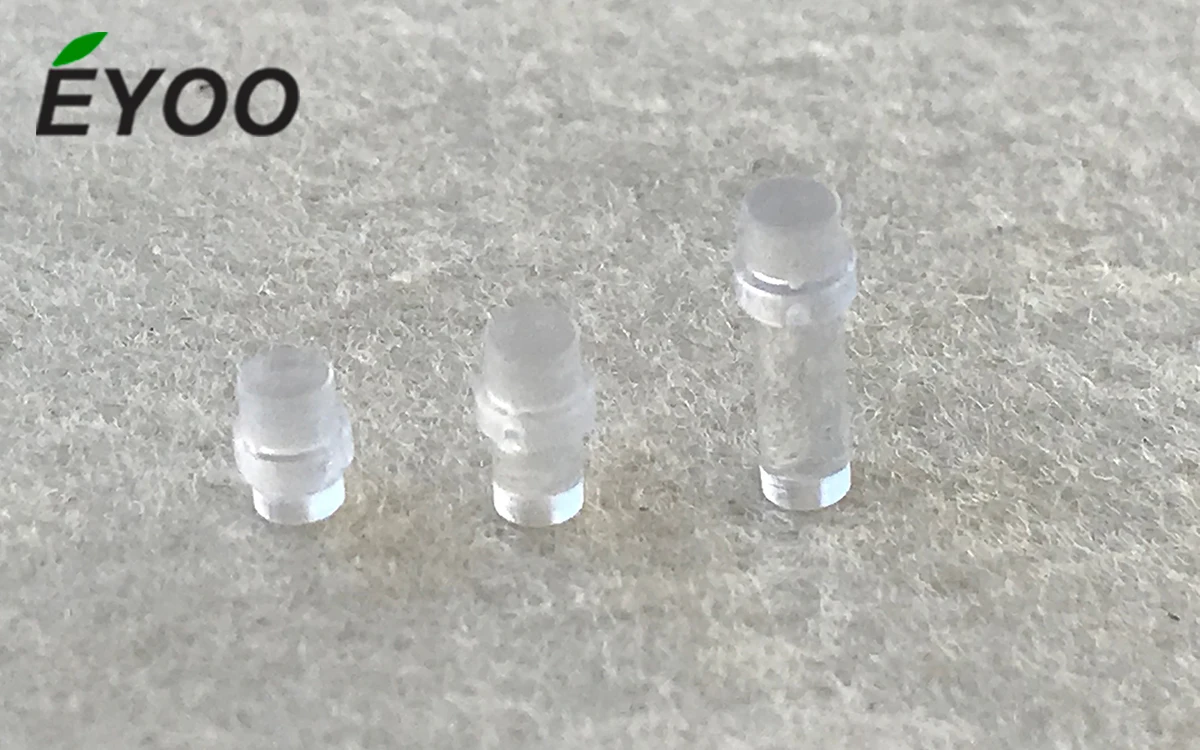 Plastic Light Pipe 3mm Hole Round Head Pc Clear 3mm Led Light Guiding ...