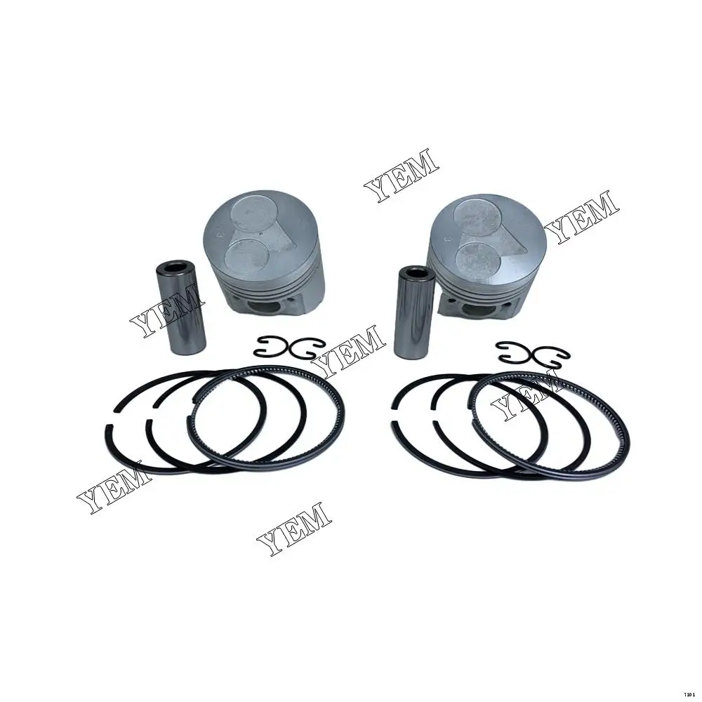 Brand New Cylinder Pistons Kit With Rings Set For Kubota Z482 Excavator Tractor Forklift Spare Parts