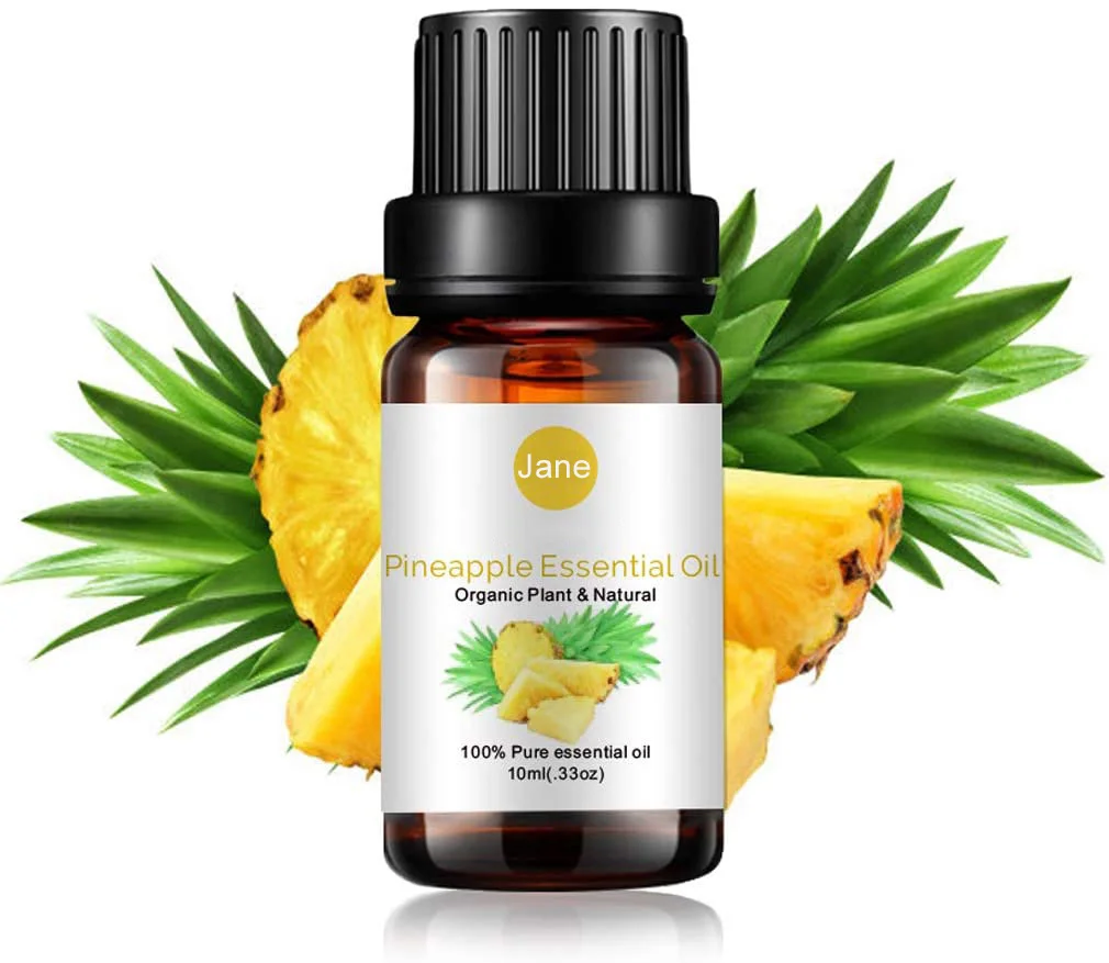 pineapple essential oil 100% Pure Oganic Plant Natrual pineapple oil for  Diffuser Massage SkinCare Soap Candle Perfumes cosmetic