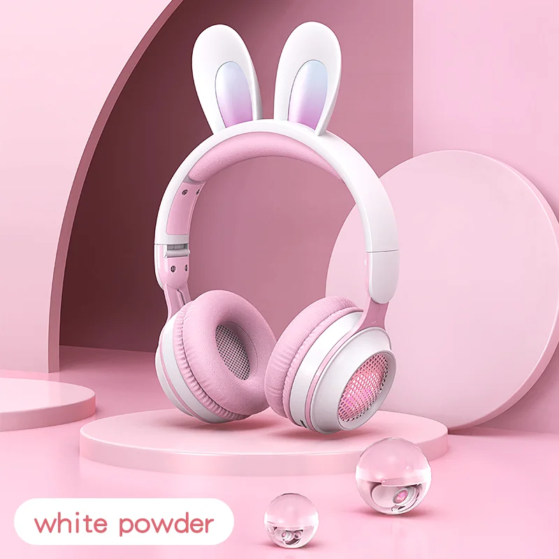 Shenzhen New Style Rabbit Gaming Earphone Over Ear Bluetooth Headphone with Mic for Kid