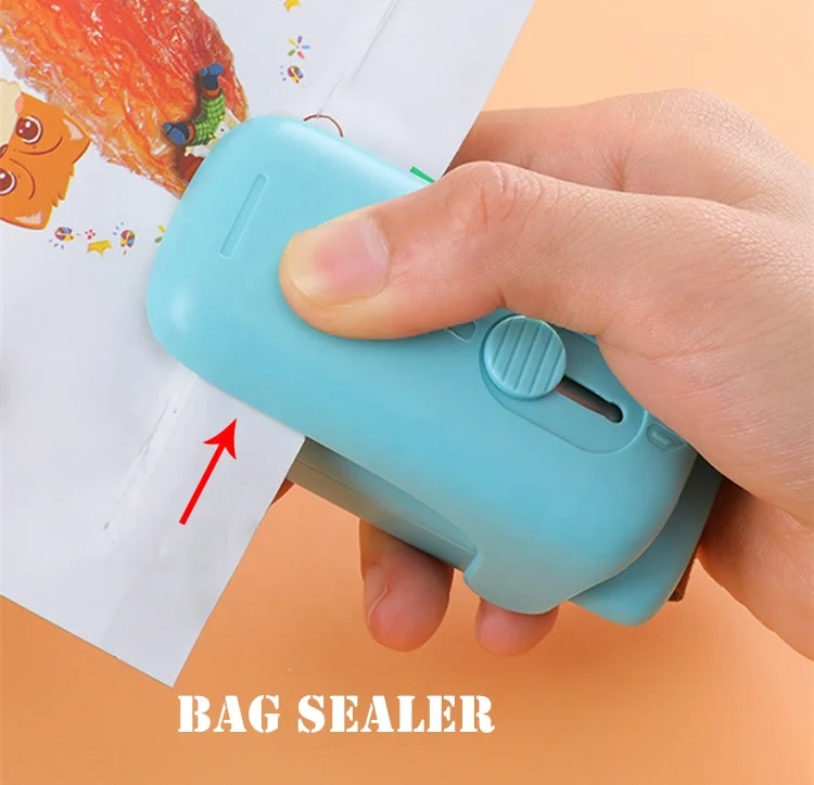 BETTER Household Handheld Sealing Packing Machine 2 in 1 Portable Mini Slide Heat Sealer