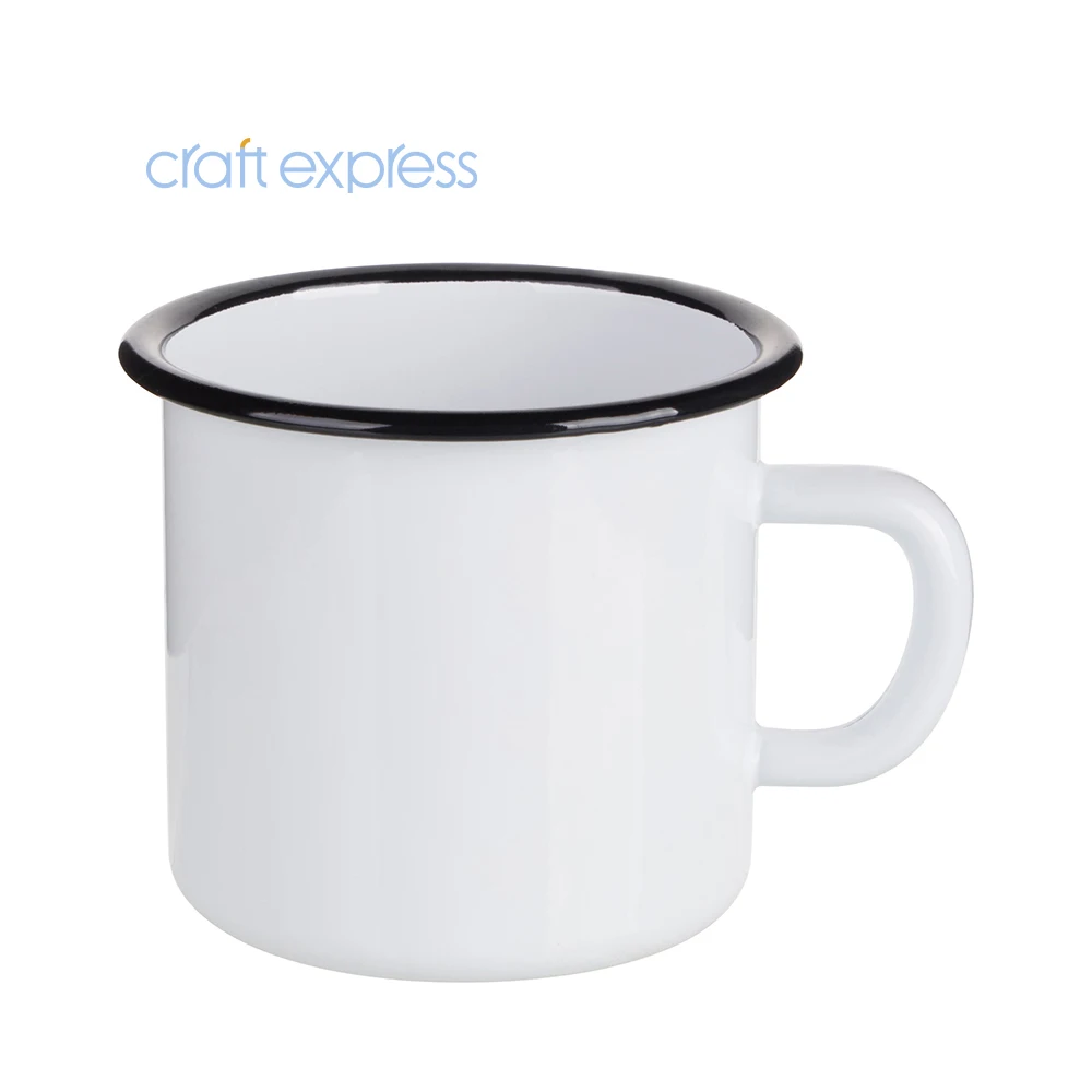 Craft Express 4 Pack 17 oz. Flat-Bottom Camping Mugs