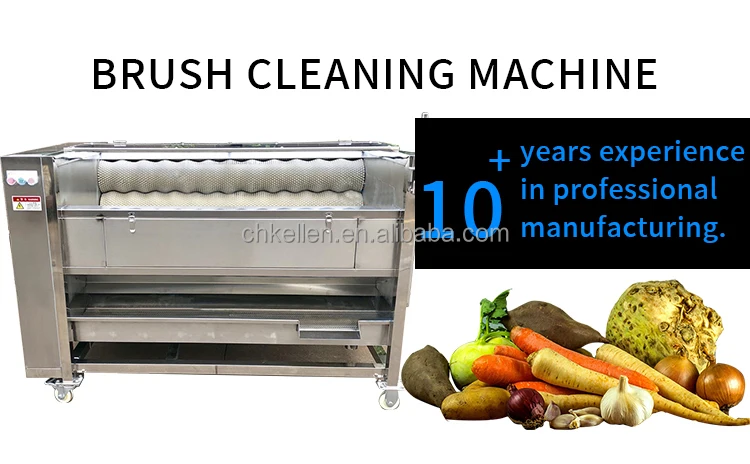 Automatic Dates Palm Cleaning Polishing Machine Brush Roll Dry Washing ...