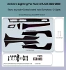 Starry sky style+Central control mold Symphony 12 Lights