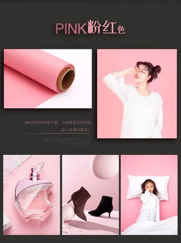 2.72x11m Roll Photography Studio Photo Shoot Backdrop Solid Color Seamless Background Paper Props Backdrops Paper detail image