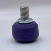 Testa del freno in gomma viola a doppia fila