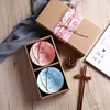 Rose+Bleu - Coffret cadeau 2 bols