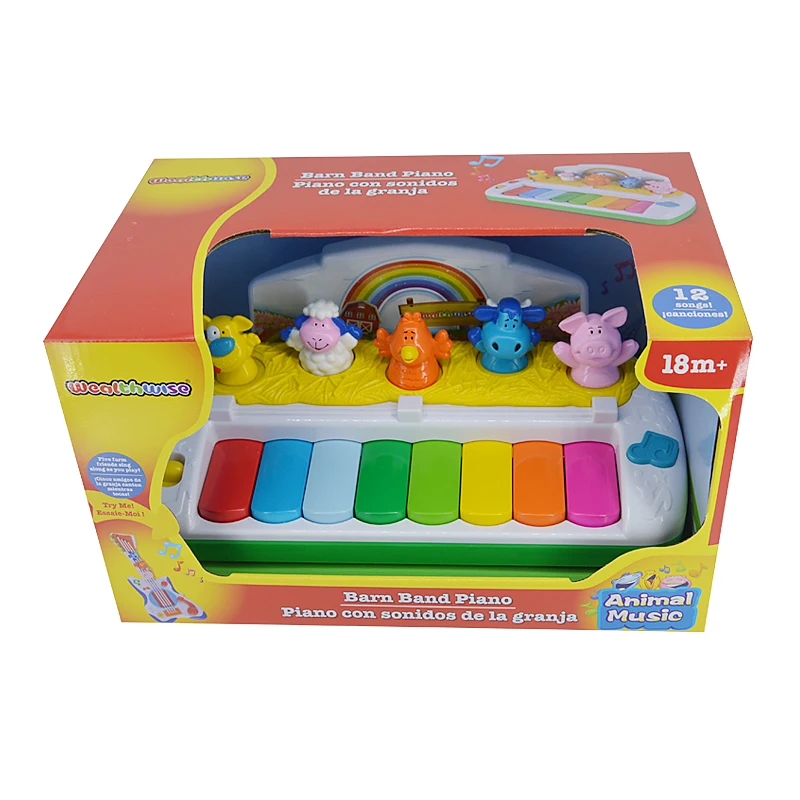 2021 children mini educational music intelligent plastic toys electronic of piano for kids