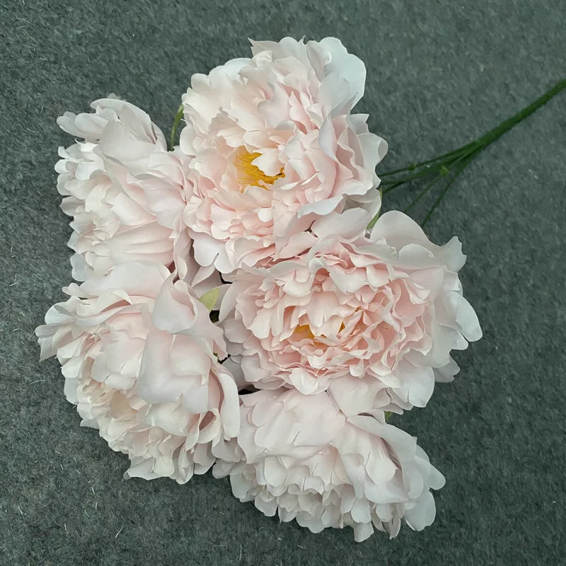 Silk Peony Artificial Flowers Rose Bouquet Artificial Peony Silk Flowers Peony Flowers