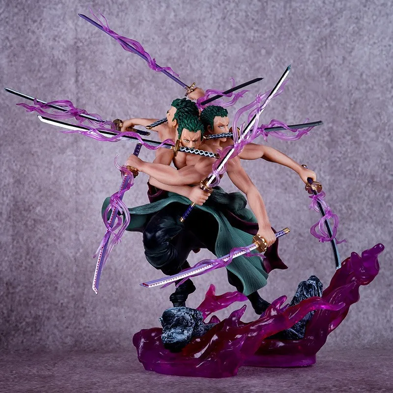 Oem Anime Statue Action Figure Gk Roronoa Zoro Three-blade Sa-maximum ...