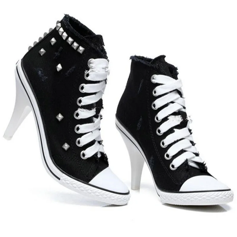 Women's european and discount american high top shoes