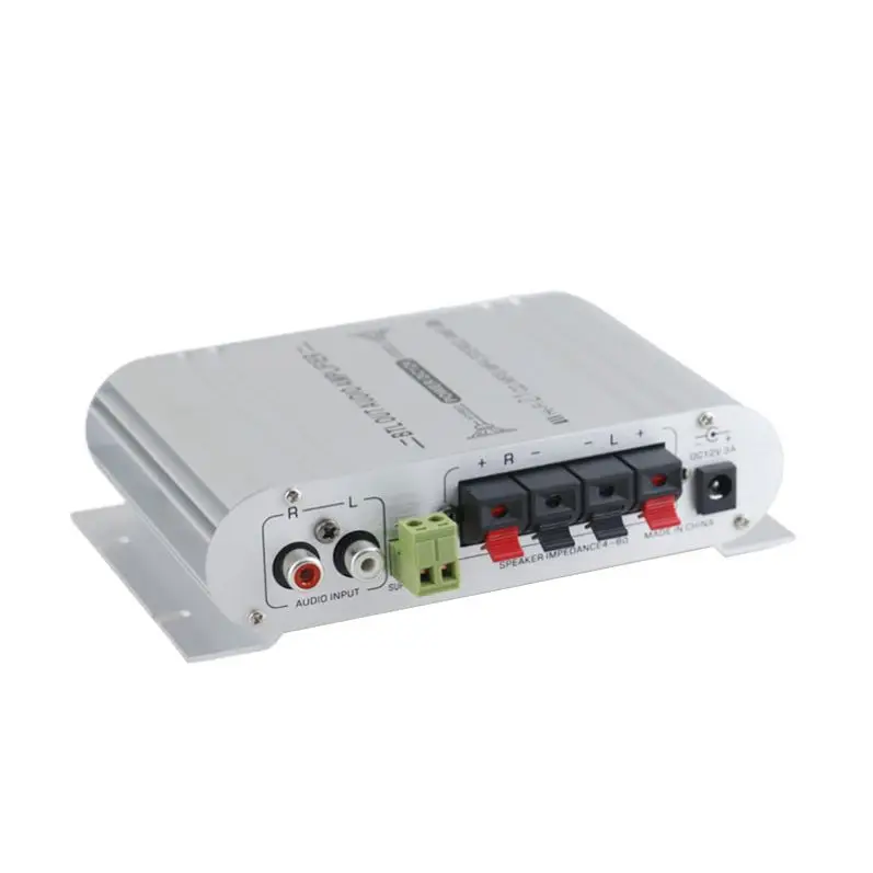 DTVB) Car Stereo Amplifier Speaker Hifi Power 2.1 Channel Home