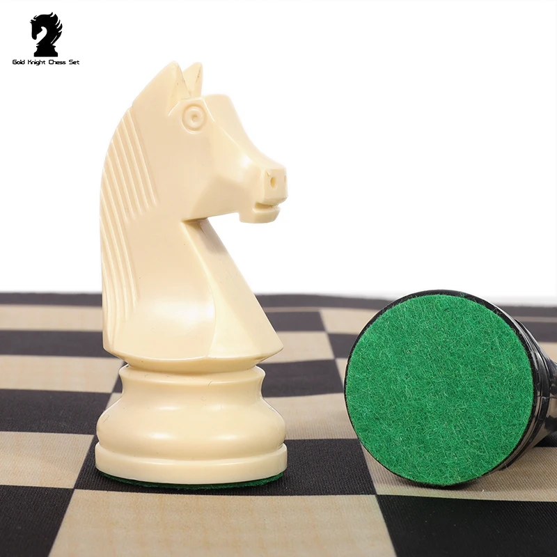 Высококачественный портативный набор для игры в шахматы с германскими рыцарями детей хорошее хранение бесплатной доставкой пластиковая настольная игра