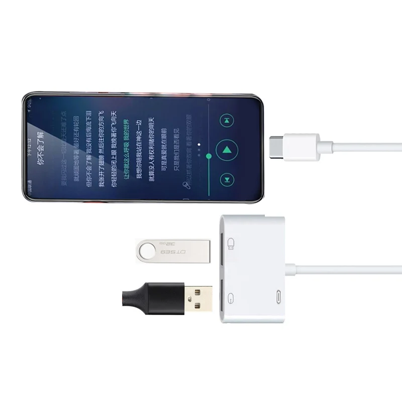 Usb C To Dual Usb Female Data Transfer Adapter For Camera View Camera Connection Kit Usb Adapter Buy Hidden Camera Charger Adapter Video Camera Adapter Camera Adapter Screws Product On Alibaba Com