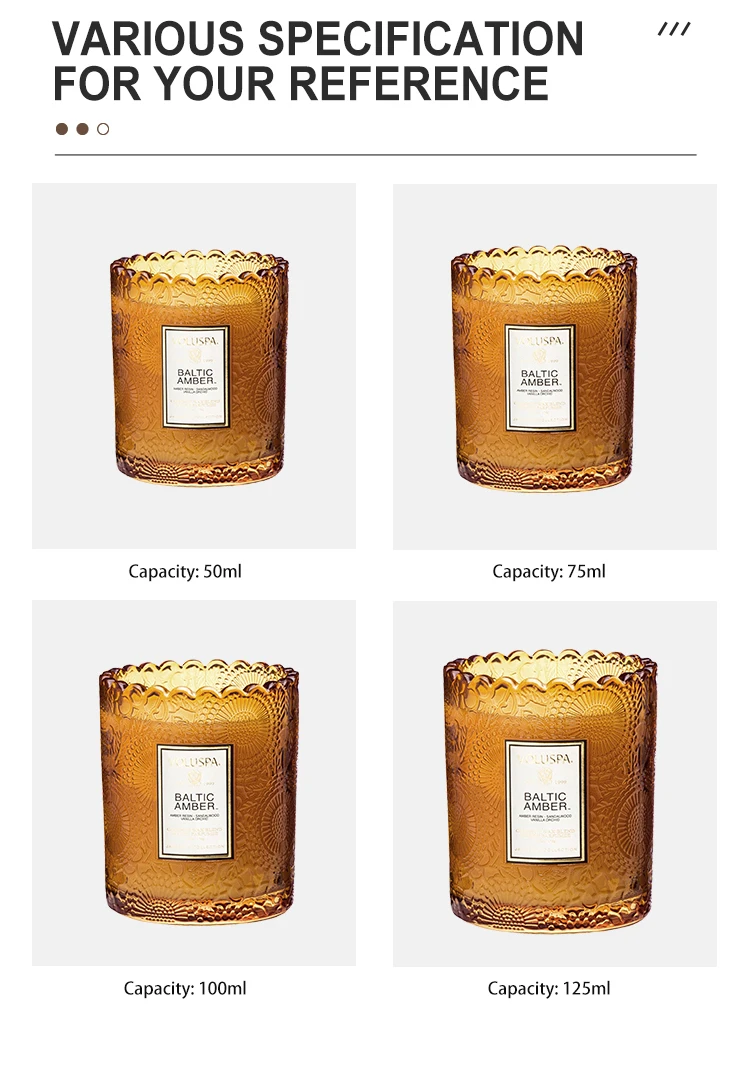 Wholesale 12 Oz 16 Oz Thick Candle Jars Round Empty Luxury Glass