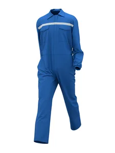 Spring Autumn Men's Hi Visibility Anti-Static CE Certified Polyester Labor Protection Suit Digital Printing Wear-resistant