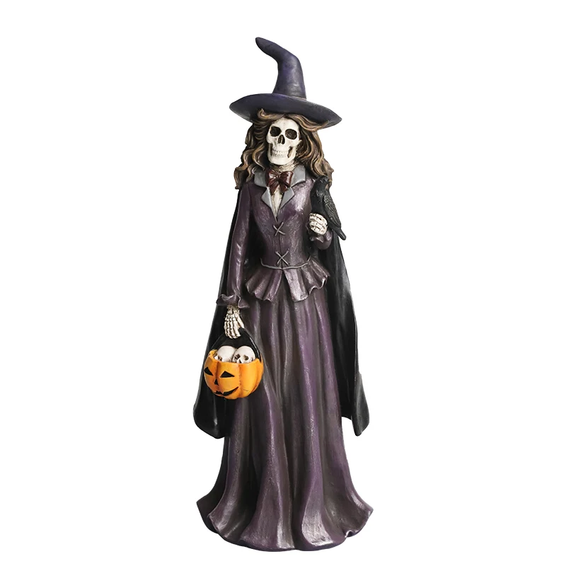 Redeco Best Seller Resin Halloween Hanging Ghost Halloween Statue