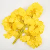 12 rami di ginkgo giallo