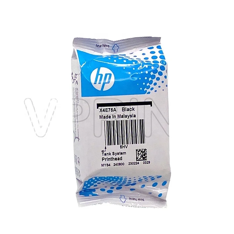 سر چاپ و مخزن جوهر مشکی X4E75A M0H50A برای قطعات یدکی پرینتر HP Smart Tank 510 515 PLUS 551 210 500 513 514 516