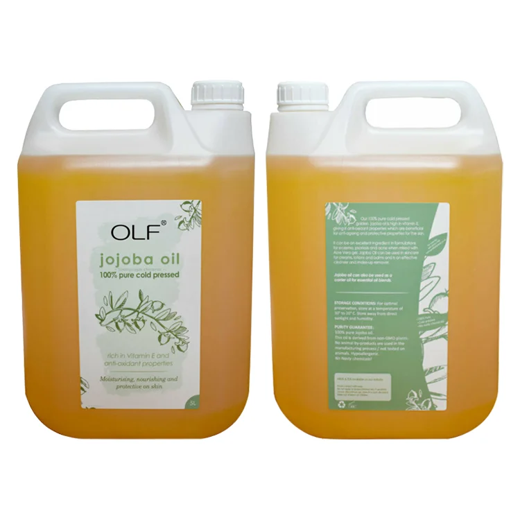 Natural And Organic Skincare Products Jojoba Oil Bulk With High Quality