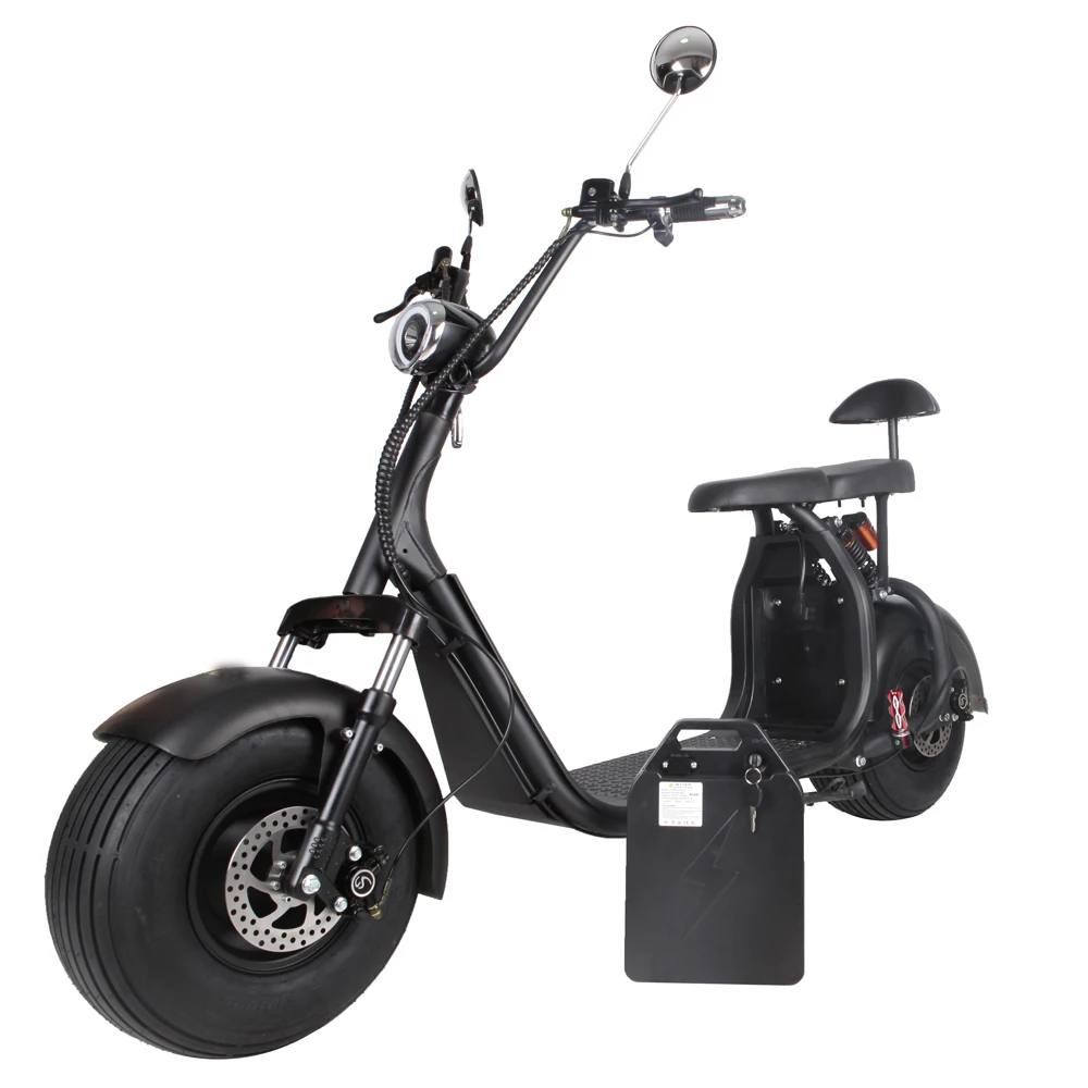 Толстая шина citycoco 60 в 1500 Вт Электрический мотоцикл Скутер