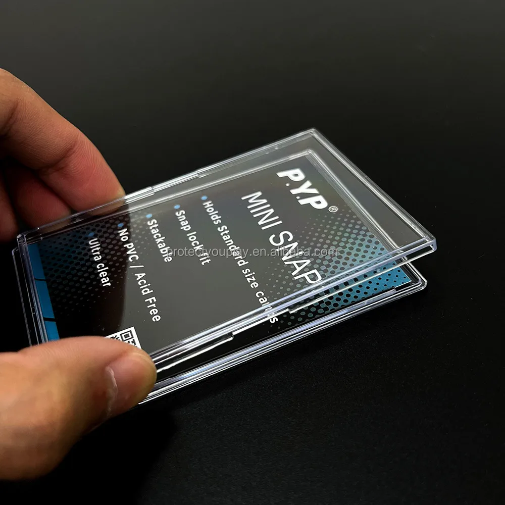 Mini Snap Card Case - Perfect for Trading Yugioh Cards