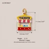 Ticket Booth Charm