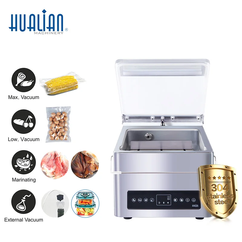 Commercial Food Chamber Vacuum Sealer HVC-300T/1A from China manufacturer -  Hualian Machinery Group