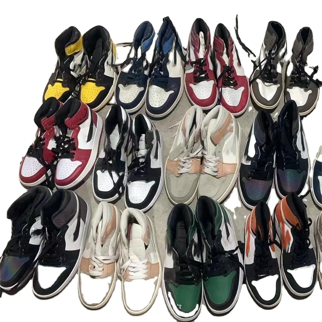 Wholesale Used Basketball Shoes Second Branded Highcut Shoes For Men