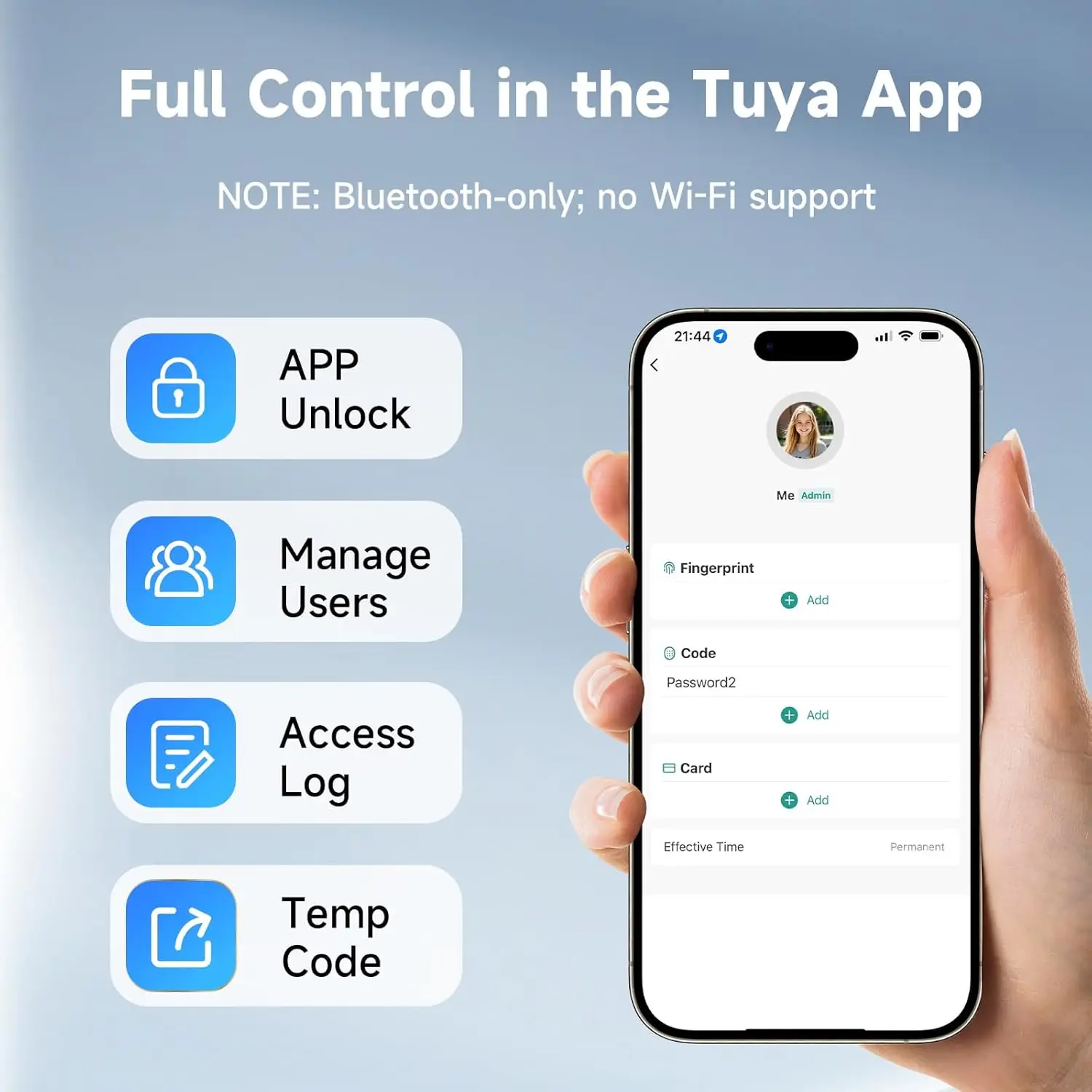 SafetyTuya Smart Locker Lock Password Combination Code Number Key Biometric Fingerprint Padlock with Tuya App
