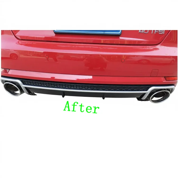 RS4 Car Rear Diffuser for Audi A4 B9 2015-2018 - Yizhao