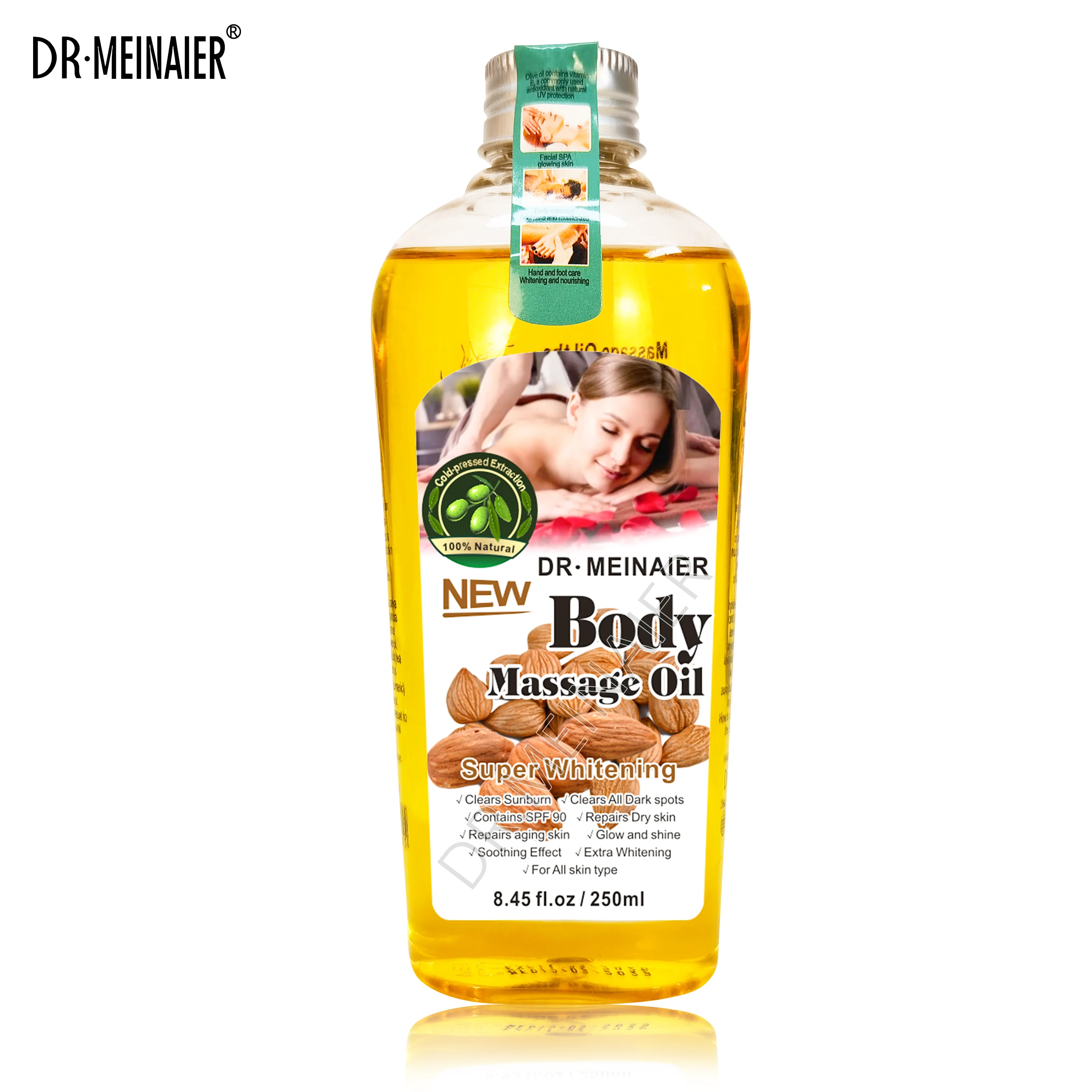 Pure Whitening Massage Oil Skin Care Face And Body Spa Anti Wrinkle